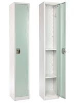 AdirOffice 72" Single Tier Misty Green Storage Locker (ADI629-201-MGRN)
