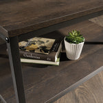 Sauder North Avenue 31"W x 20"D Coffee Table, Smoked Oak (423025)