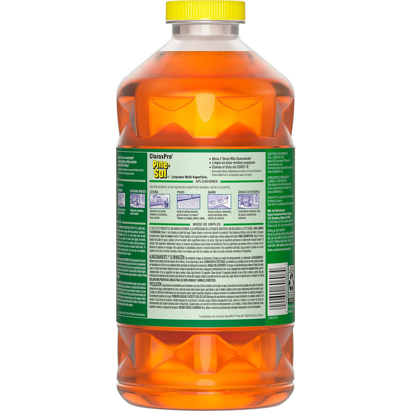 Pine-Sol Disinfecting Multi-Surface Cleaner Degreaser, Original Pine, 80 Fl. Oz. (60606)