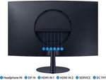 Samsung S39C 32" Curved 75 Hz LED Monitor, Black (S32C394EAN)