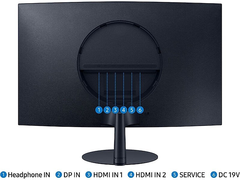 Samsung S39C 32" Curved 75 Hz LED Monitor, Black (S32C394EAN)