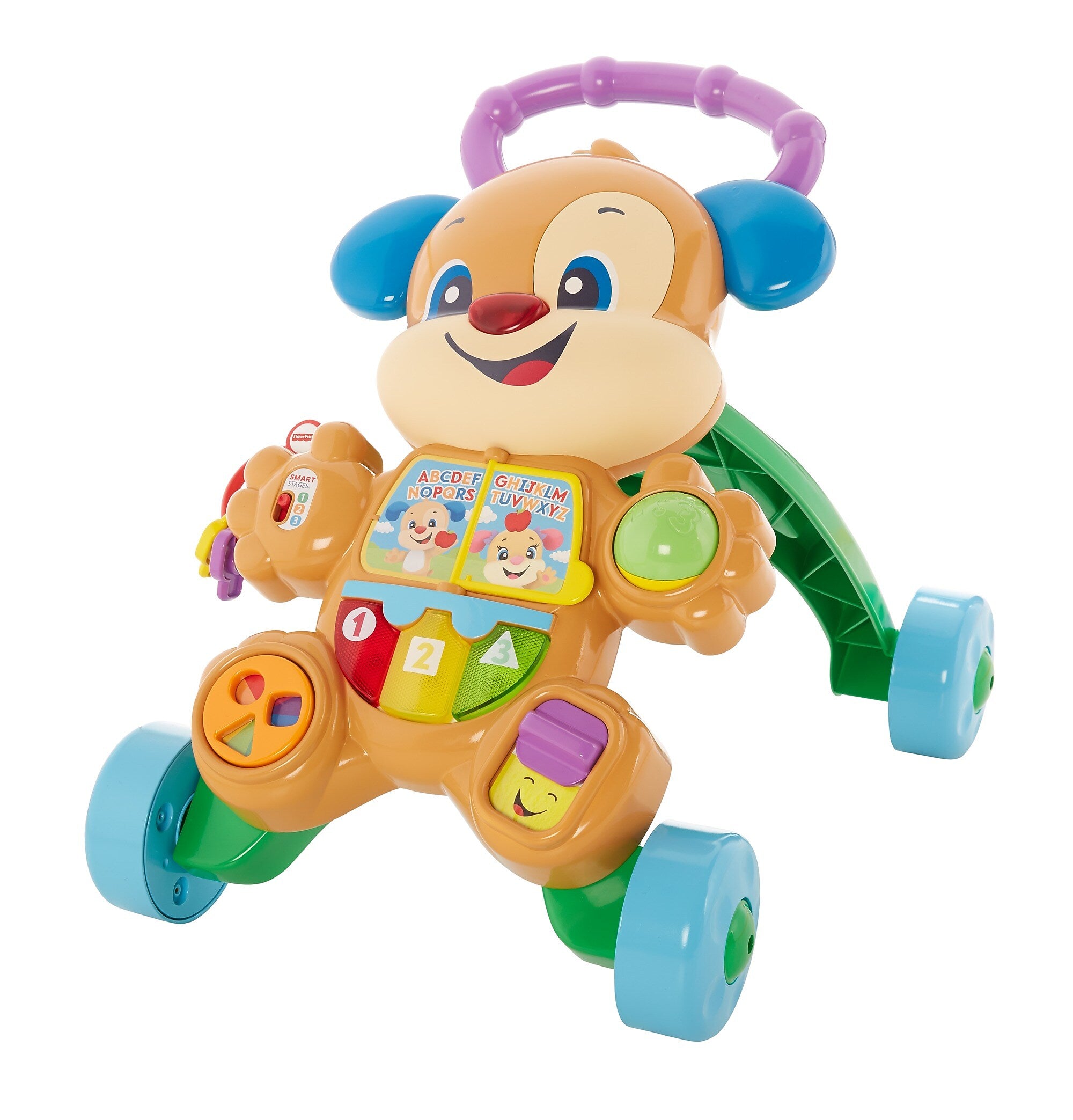 Fisher-Price Laugh & Learn Smart Stages Learn with Puppy Walker, 2/Pack (FHY94)