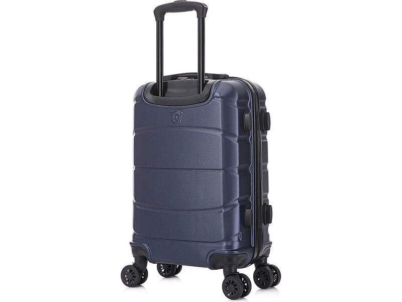 DUKAP Sense 20" Hardside Suitcase, 4-Wheeled Spinner, TSA Checkpoint Friendly, Blue (DKSEN00S-BLU)