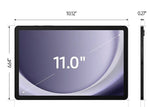 Samsung Tab A9+ Galaxy Tab 11" Tablet, WiFi, 64GB, Android, Black (SM-X210NZAAXAR)