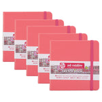 Talens Art Creation 4.7" x 4.7" Sketch Book, 80 Sheets/Book, 5/Bundle (TLN9314314M-5)