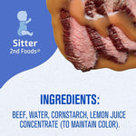 Gerber Beef And Gravy Puree Baby Food Jar, 2.5 oz., 10/Pack (220-02582)