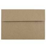 JAM Paper A8 Booklet Envelope 5 1/2" x 8 1/8", Brown Kraft, 100/Pack (LEKR750d)