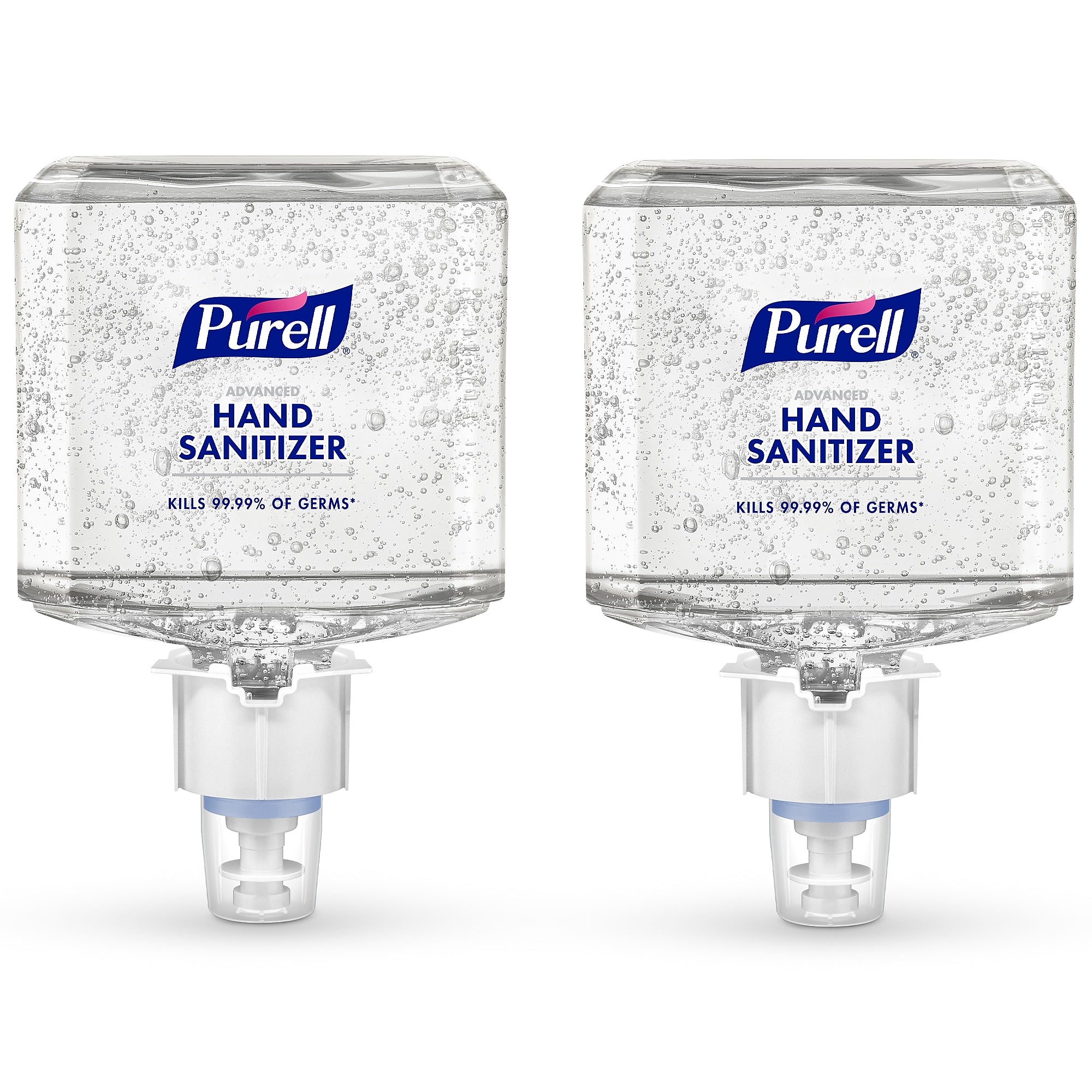 PURELL Advanced 70% Alcohol Gel Hand Sanitizer Refill for ES6 Dispenser, 1200 mL, 2/Carton (6463-02)