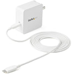 StarTech Universal 6' USB-C 60W Laptop Charger, White (WCH1C)