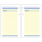 2026 AT-A-GLANCE QuickNotes 6" x 3.5" Daily Calendar Refill Pages, Multicolored (E517-50-26)