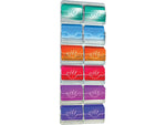 Azar Card Holder, 8" x 18", Vertical, Wall Mounted, Clear, Acrylic, 2/Pack (252082)