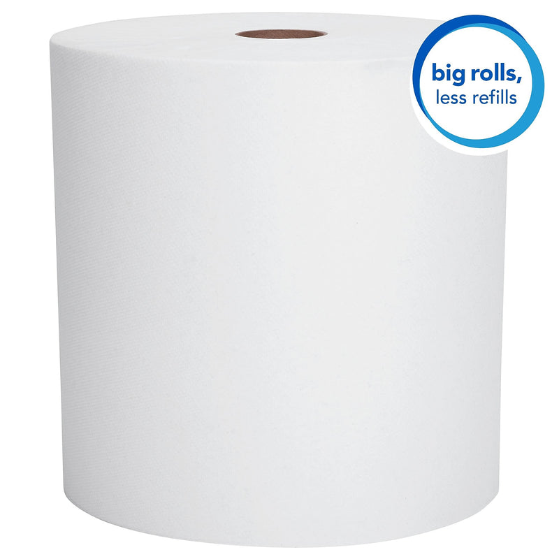 Scott Essential High Capacity Hardwound Paper Towels, 1-Ply, 6 Rolls/Carton (02000)