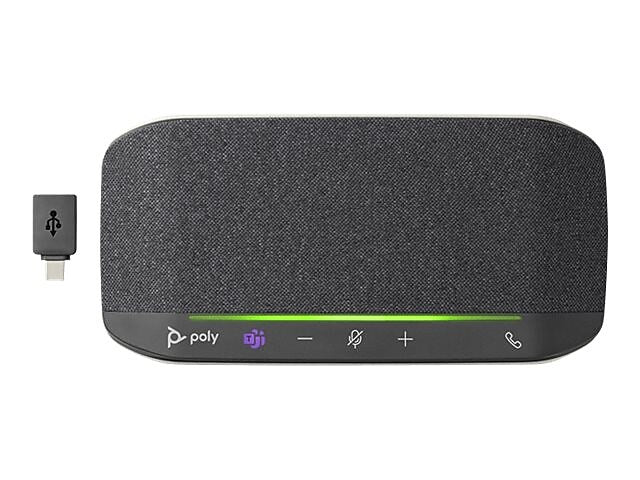 Poly Sync Smart Speakerphone, Black/Silver (77P34AA)