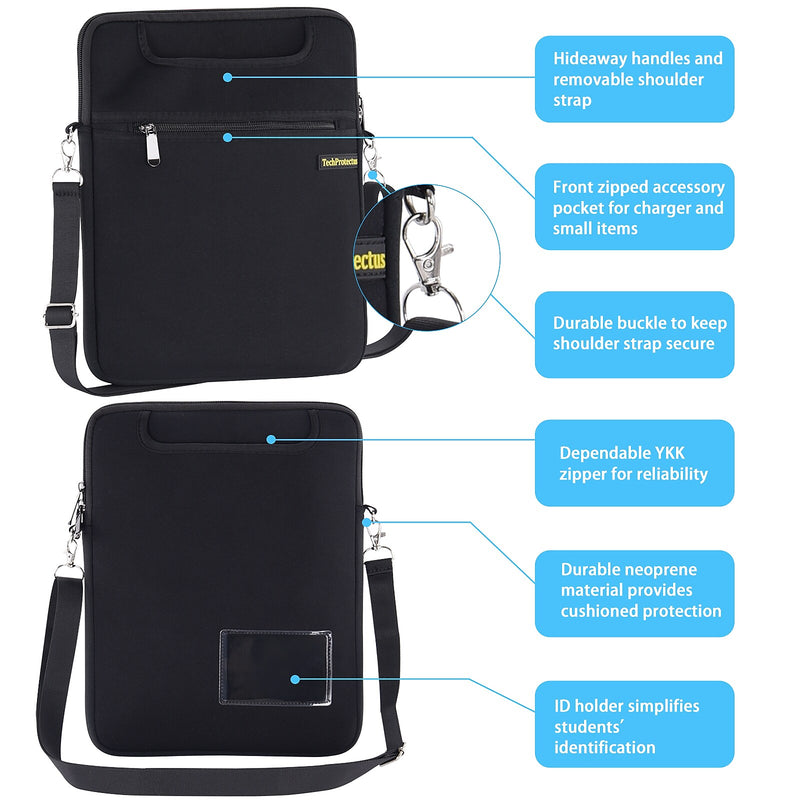TechProtectus Neoprene Water Resistant Laptop Bag (TP-BK-V11)