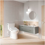 Toto Drake 1.28 GPF Gravity Flush Toilet in Cotton (MW7763074CEG#01)