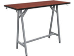 Safco Spark Teaming Table, 24" x 60", Biltmore Cherry (SPK6024SLBMCH)