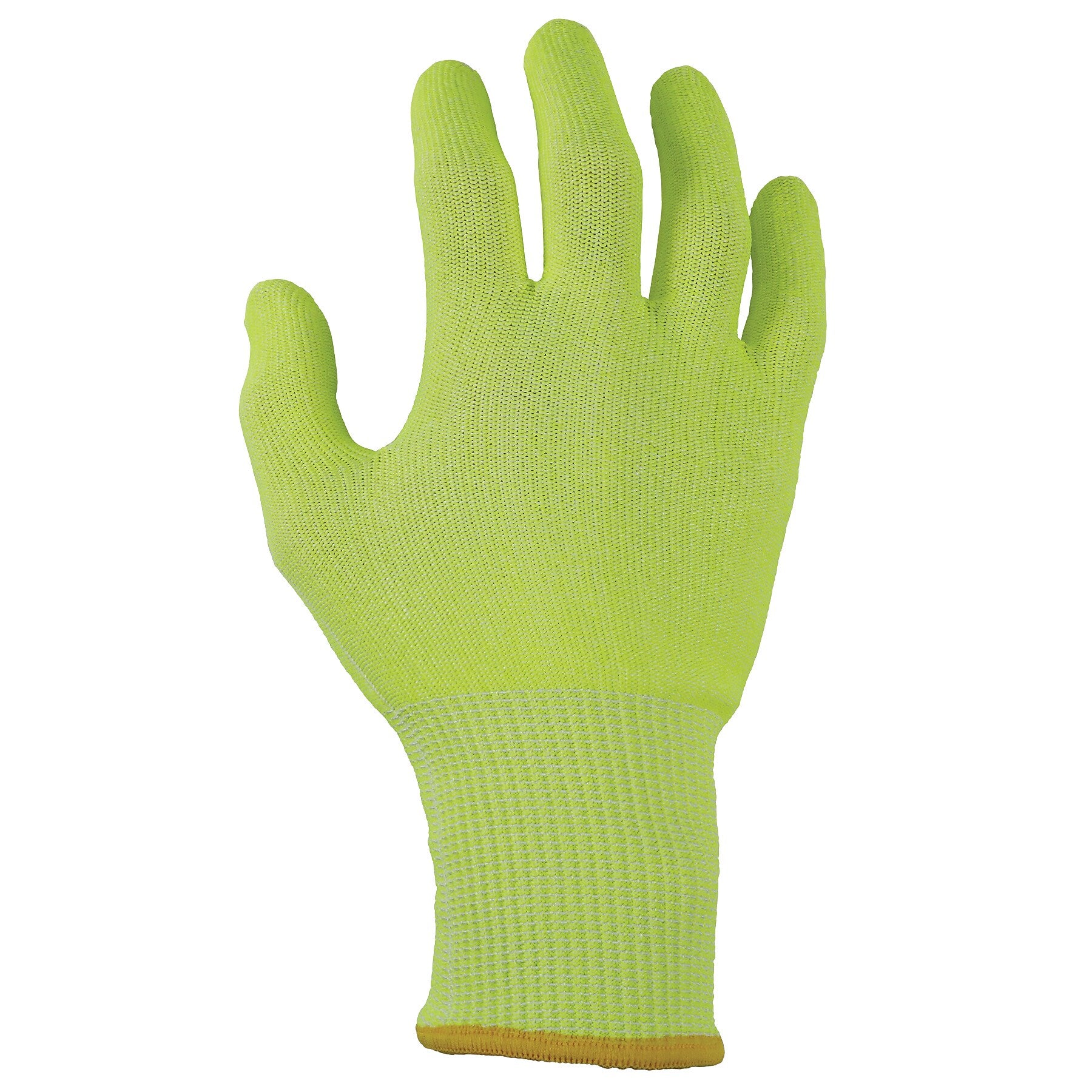 Ergodyne ProFlex 7040 Seamless Knit Cut Resistant Gloves, Food Safe, ANSI A4, Lime, Large, 144 Pairs (18024)