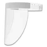 Deflecto Disposable Face Shield, 13 X 10, One Size Fits All, Clear, 100/Carton (DEFPFMD100F)