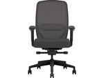 HON Nucleus Fabric/Mesh Swivel Task Chair, Black (HNR1KD.Y2.STC.A.H.IM.UR10.BL.SB.T)