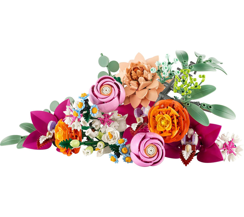LEGO Botanicals Pretty Pink Flower Bouquet, 749 Pieces (10342)
