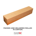 Floortex Valuemat Plus Chair Mat, 48" x 60", Designed for Low-Pile Carpet, Clear Polycarbonate (FR1115020ER)