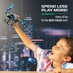 JITTERYGIT Robotryx Blue SnabGlider Robot Building Toy, 246 Pieces/Pack (ROBOTRYX-BLUE)