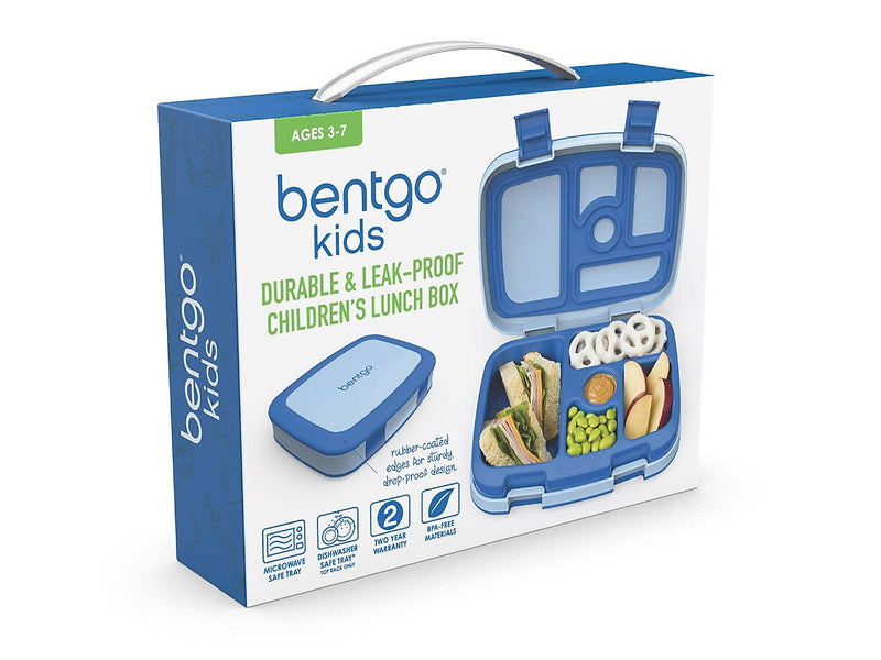 bentgo Kids Lunch Box, Blue, 19 oz. (BGOKIDS-B)