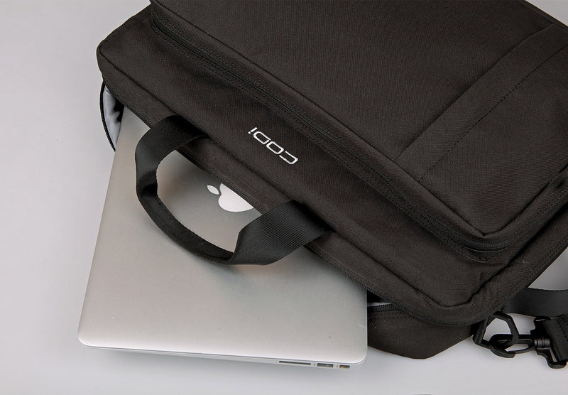 CODi Terra Laptop Hybrid Briefcase/Backpack, Black (TER305-10)
