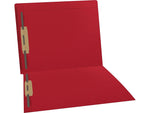 Medical Arts Press Kardex Reinforced End Tab File Folder, Straight Cut, Letter-Size, Red, 50/Box (F1180-RED)