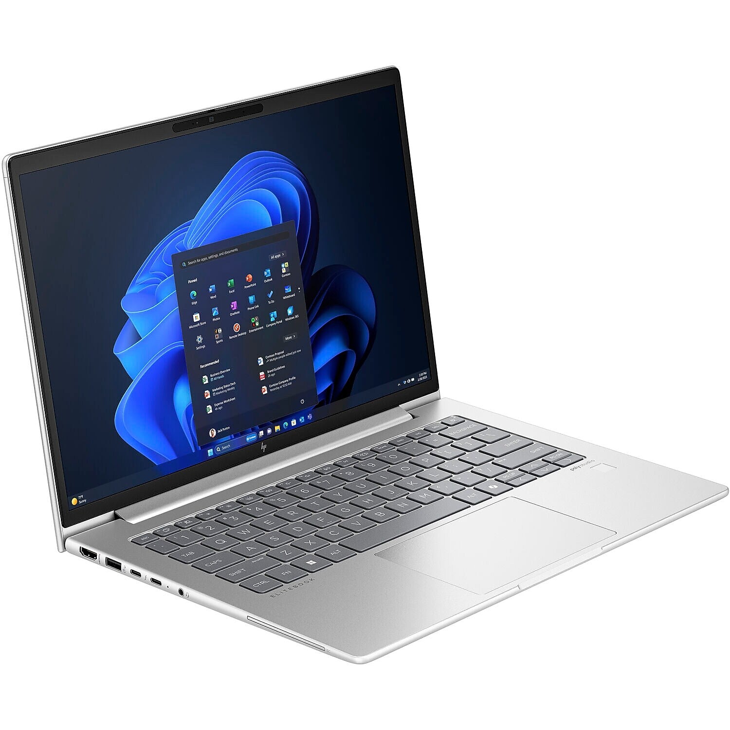 HP EliteBook 640 G11 14" Laptop, Intel Core Ultra 5 135U, 16GB Memory, 256GB SSD, Windows 11 Pro (A6TN7UT#ABA)