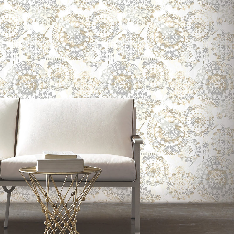 York Wallcoverings Bohemian Peel and Stick Wallpaper (RMK9122WP)