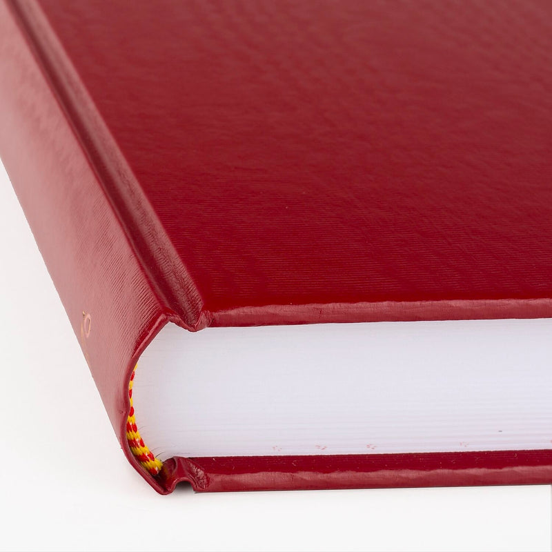 AT-A-GLANCE 2026 Hardcover Diary, 7.75" x 12", Ruled, Red (SD376-13-26)