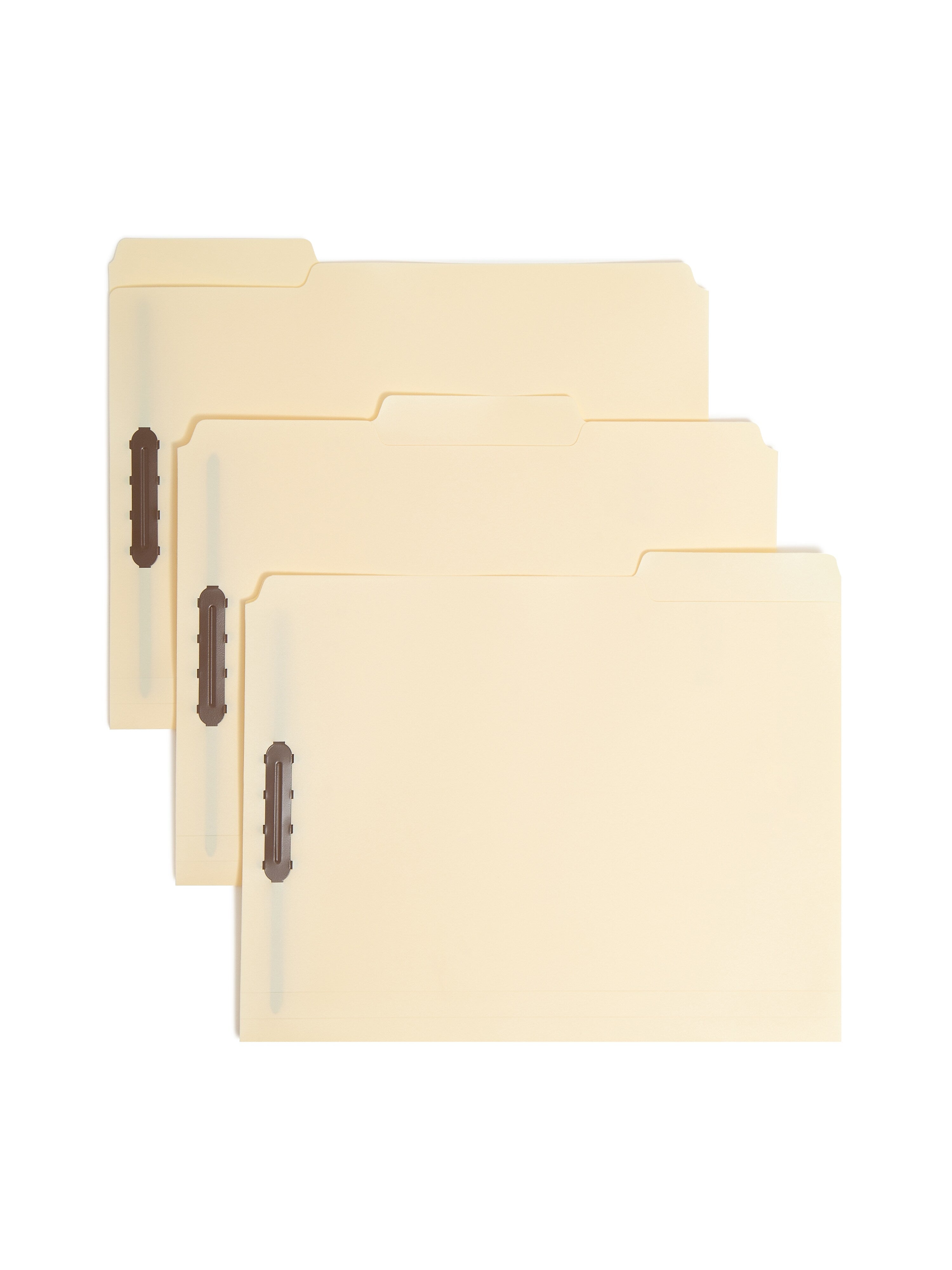 Smead Heavy Duty Plastic Classification Folder, 2" Expansion, Letter Size, Manila, 24/Box (10545)