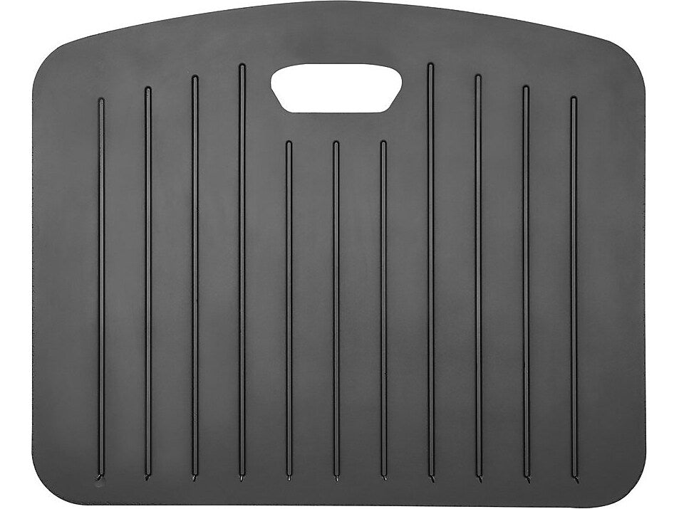 Amer Anti-Fatigue Portable Standing Mat, 22" x 18", Black (EZMAT2218)