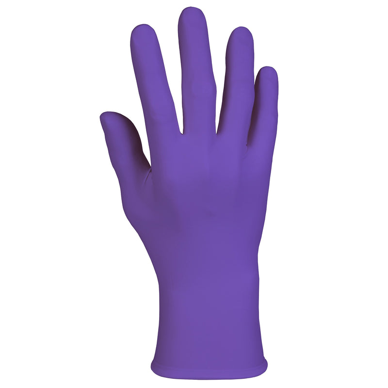 Kimberly-Clark Powder Free Nitrile Exam Gloves, Small, Purple, 100/Box (55081)
