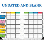 Carson Dellosa Education Happy Place Undated Lesson Planner, 10.9" x 8.9", 128 Pages (CD-105034)