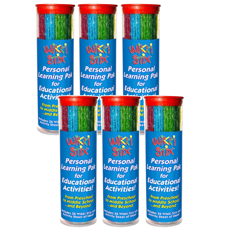 Wikki Stix® Personal Learning Pak Assorted Pack of 2 (WKX103-6)
