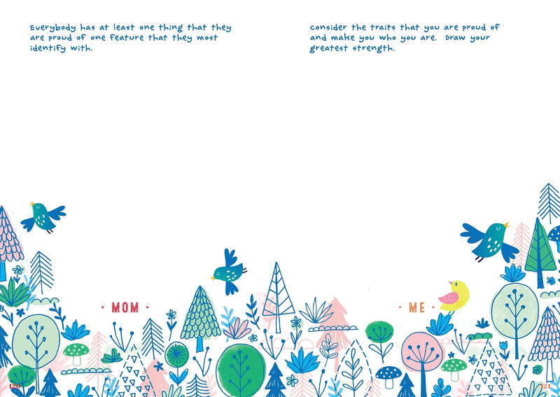 Quarto Mom & Me-2nd Edition Guided Journal, 6.05" x 8.4", Multicolored, 204 Pages (9780785840381)