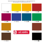 Talens Art Creation Oil Paint, Assorted Colors, 12mL, 12/Set, 2 Sets/Bundle (TLN9020112M-2)