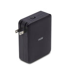 StarTech GaN USB-A/USB-C Wall Charger for Multiple Brands, 140W, Black (3114GCU-WALL-CHARGER)
