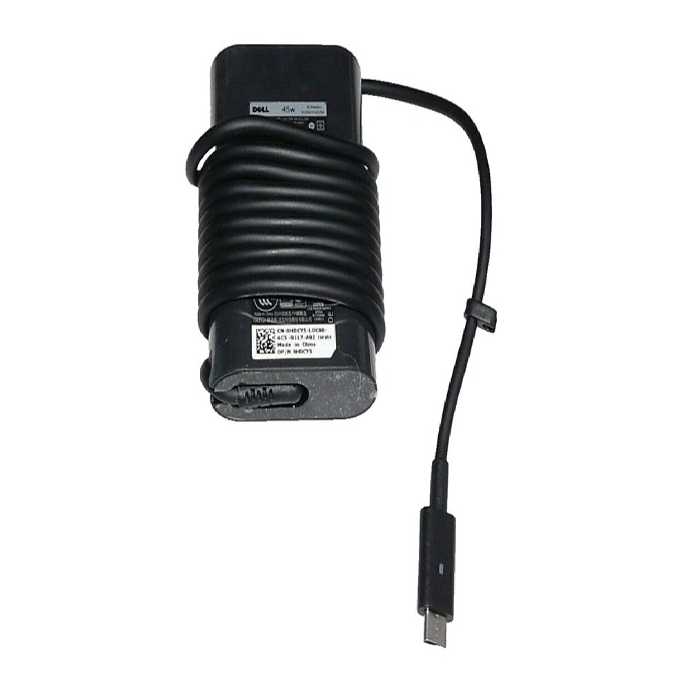 Dell 45W USB Type-C Power Adapter for Latitude Laptop, Black (36HFH)