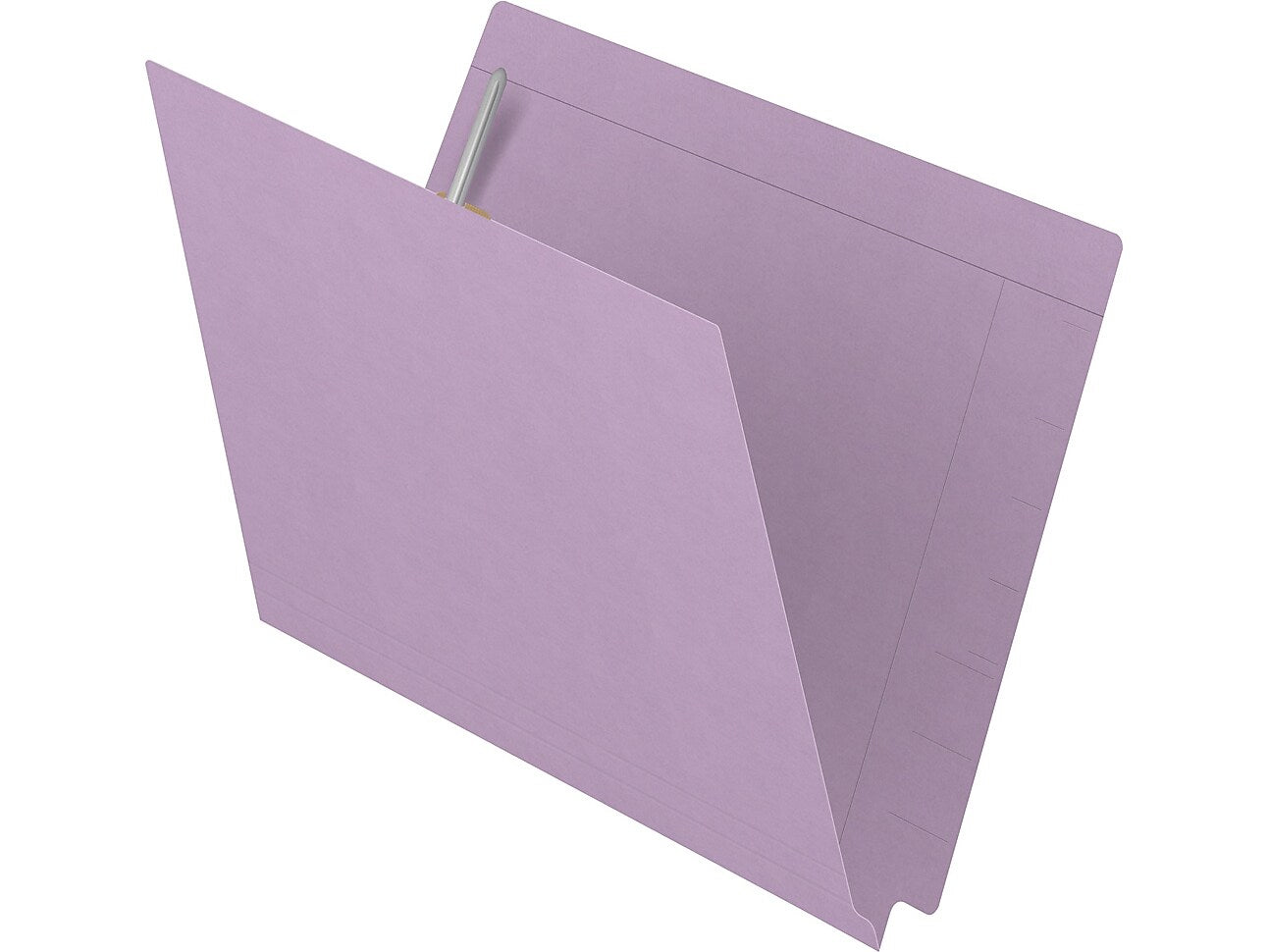 Medical Arts Press Reinforced Classification Folder, 1 3/8" Expansion, Letter Size, Lavender, 50/Box (S-09484-LAV)