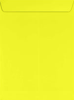 JAM Paper Self Seal Nonstandard Booklet Envelope, 9" x 12", Citrus, 50/Pack (LUX-4894-L20-50)