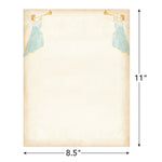 Great Papers! Holiday Stationery Letterhead Angels and Horn, Multicolor, 50 sheets (2024028)