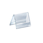 Azar Nameplate Holder, 5.5" x 4.25", Horizontal, Table Top, Clear, Acrylic, 10/Pack (192811)
