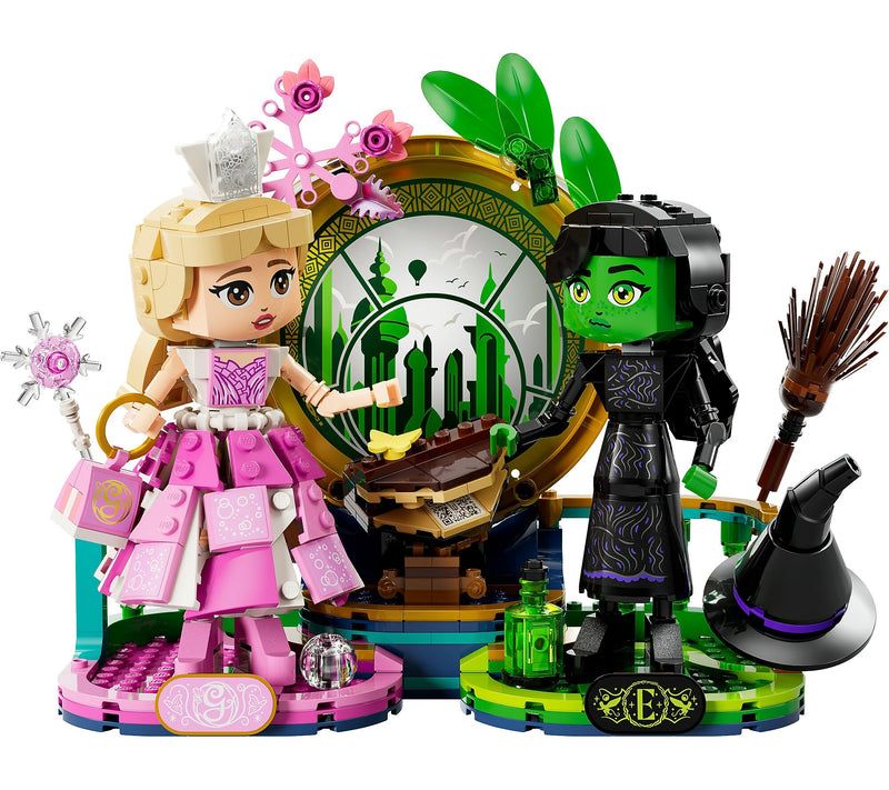 LEGO Wicked Elphaba & Glinda Figures, 558 Pieces (75682)