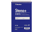 Blueline Steno+ Pad, 6" x 9", Pitman-Ruled, Blue, 180 Sheets/Pad (AT12B)