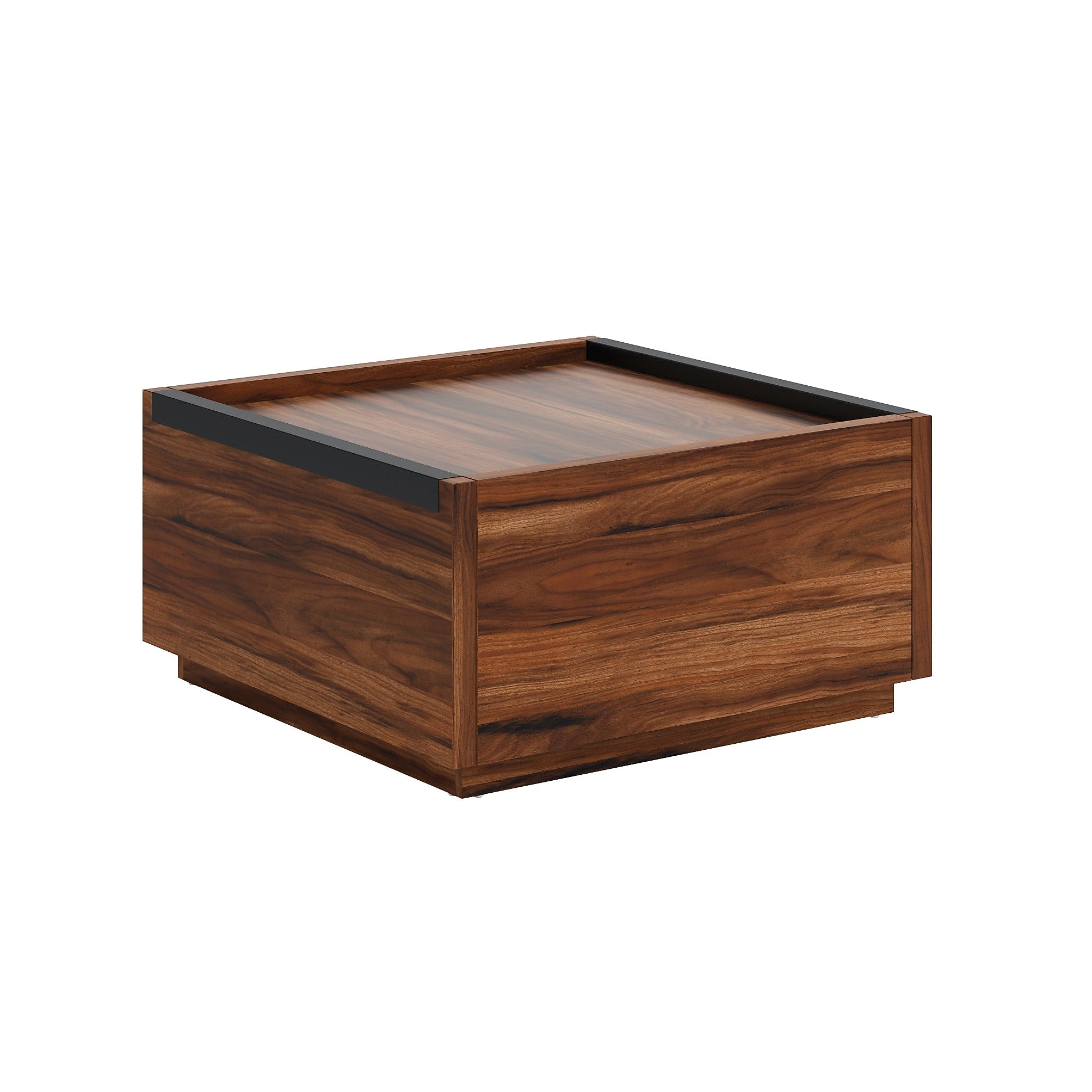 Sauder Manhattan Gate 31"W x 31"D Coffee Table, Blaze Acacia (430359)