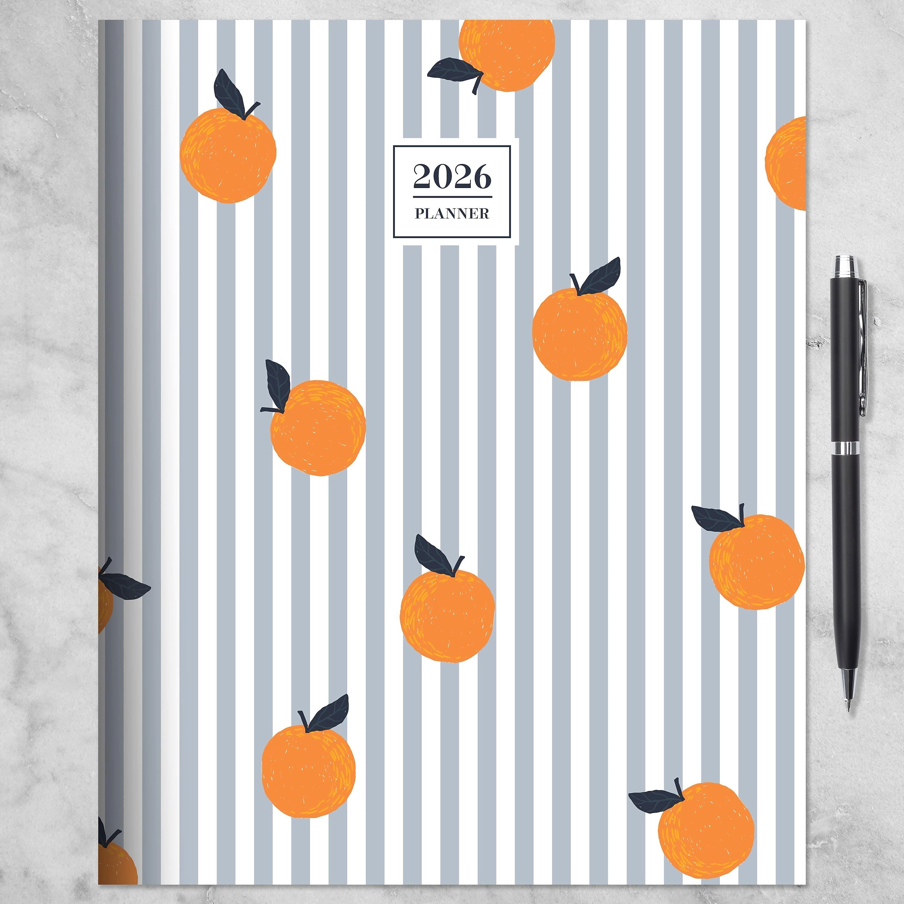 2026 TF Publishing Seriously Citrus 9" x 11" Monthly, Paperboard Cover, Multicolored (26-4706)