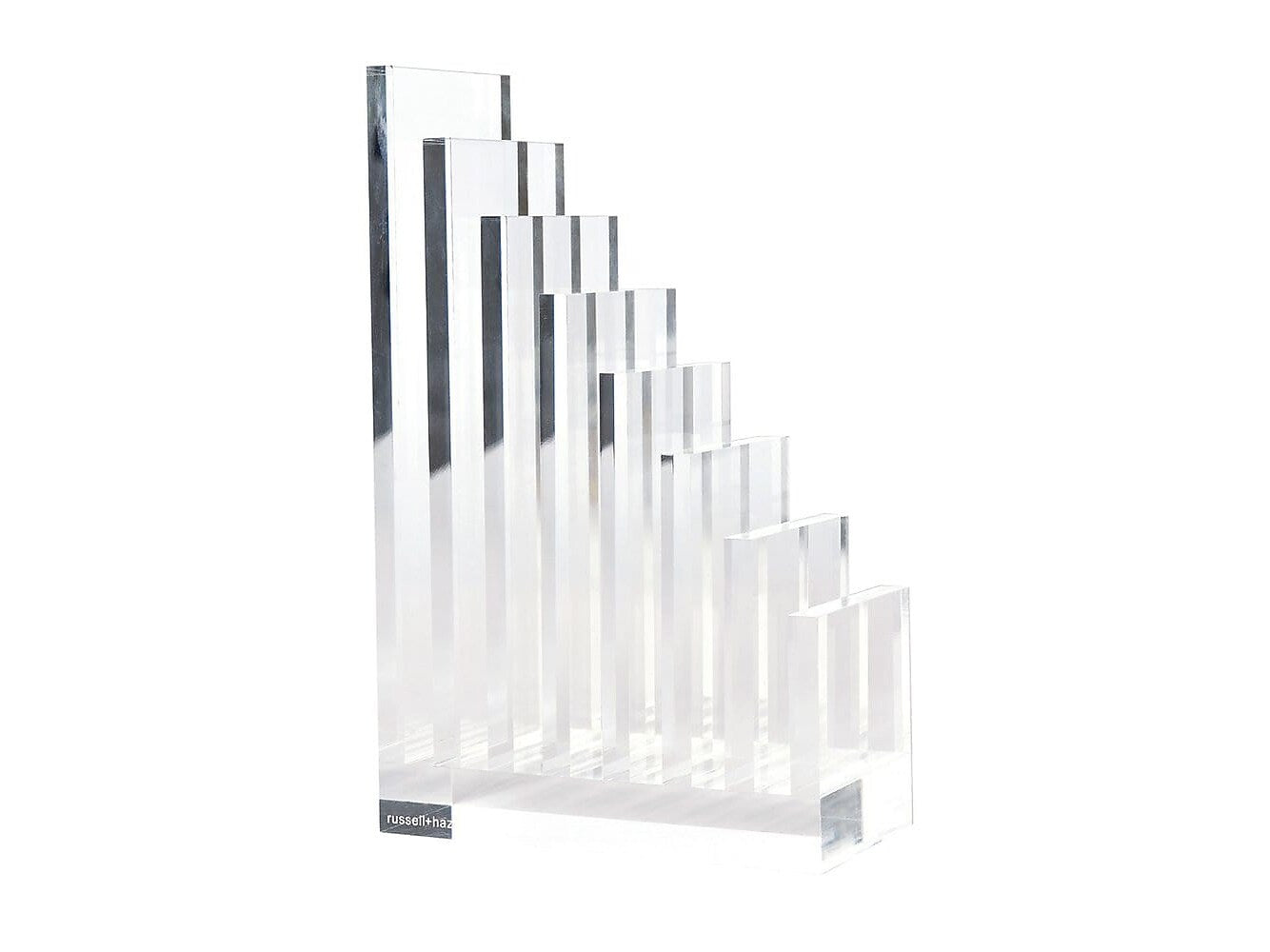 Russell+Hazel Acrylic Book Ends, 11"H, Clear (40807)